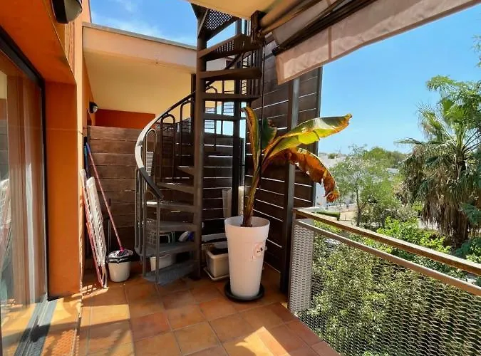 Daire Sunny Sa Boadella Big Solarium Sea View