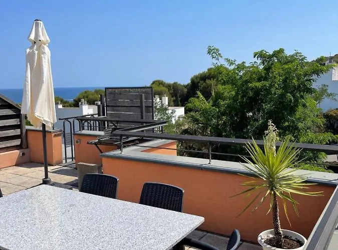 דירה Sunny Sa Boadella Big Solarium Sea View יורט דה מאר